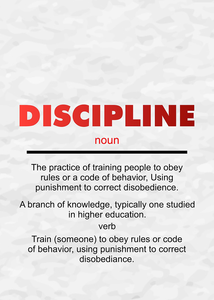 Discipline Definition