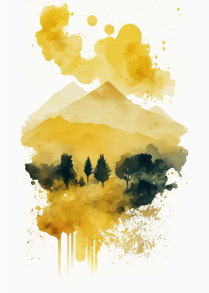 Watercolor Naturescape