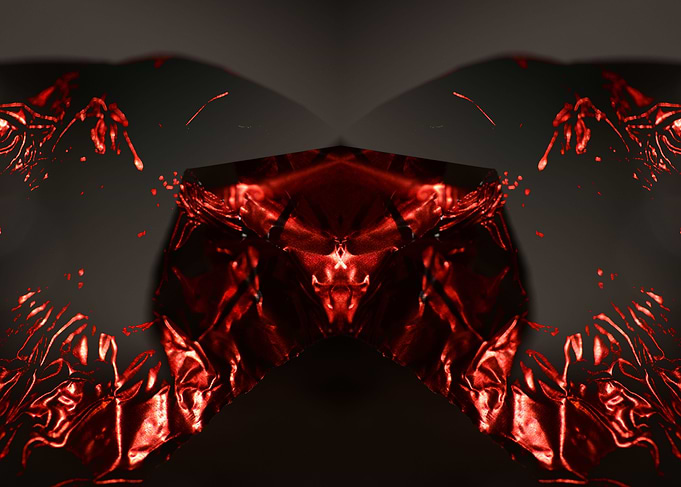 Aluminum folie abstratcs