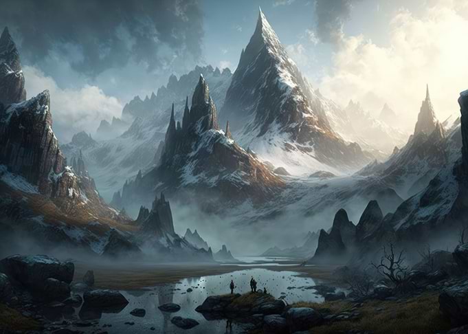 Mountain and Valley