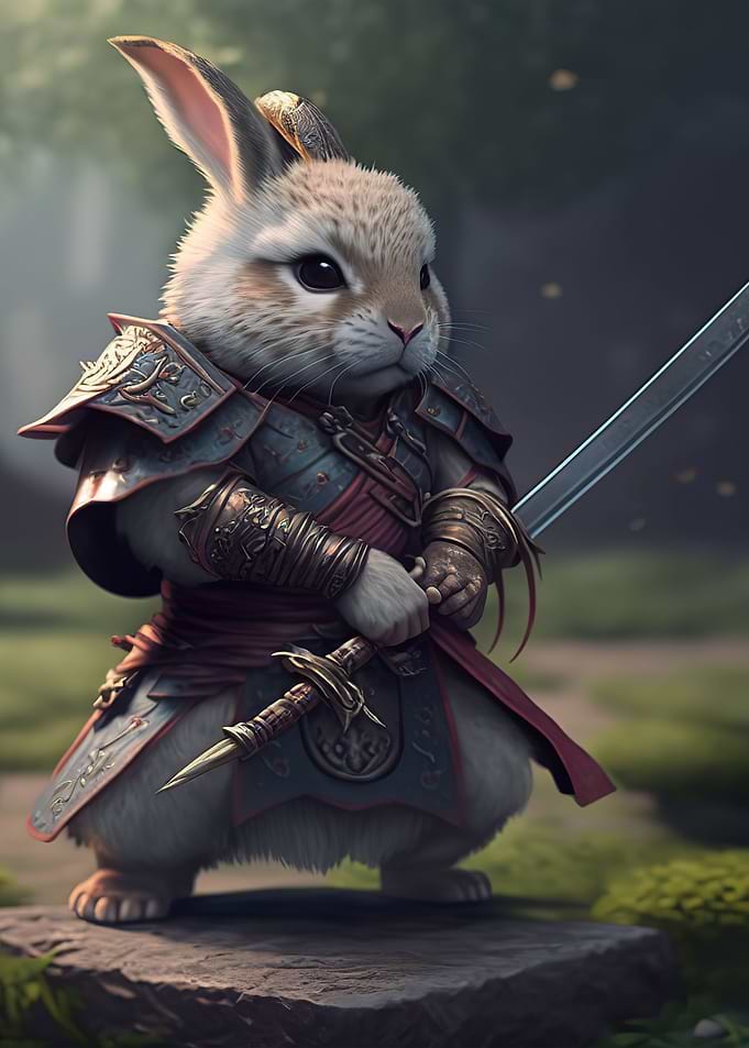 rambo rabbit animal