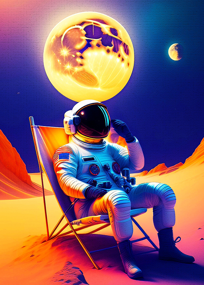 alone in outer space