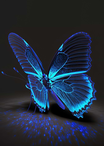 Butterfly colorful