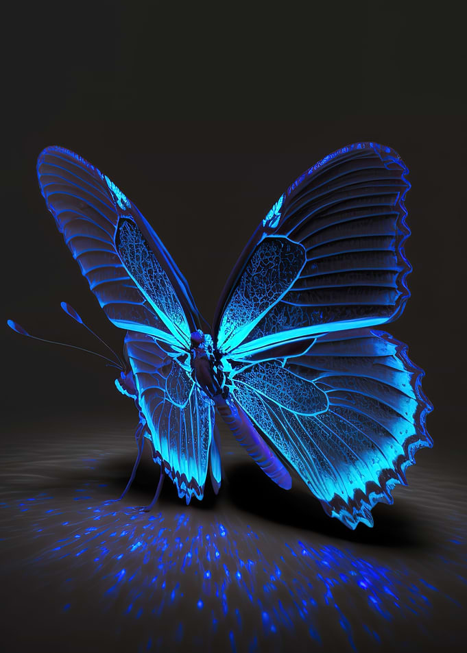 Butterfly colorful