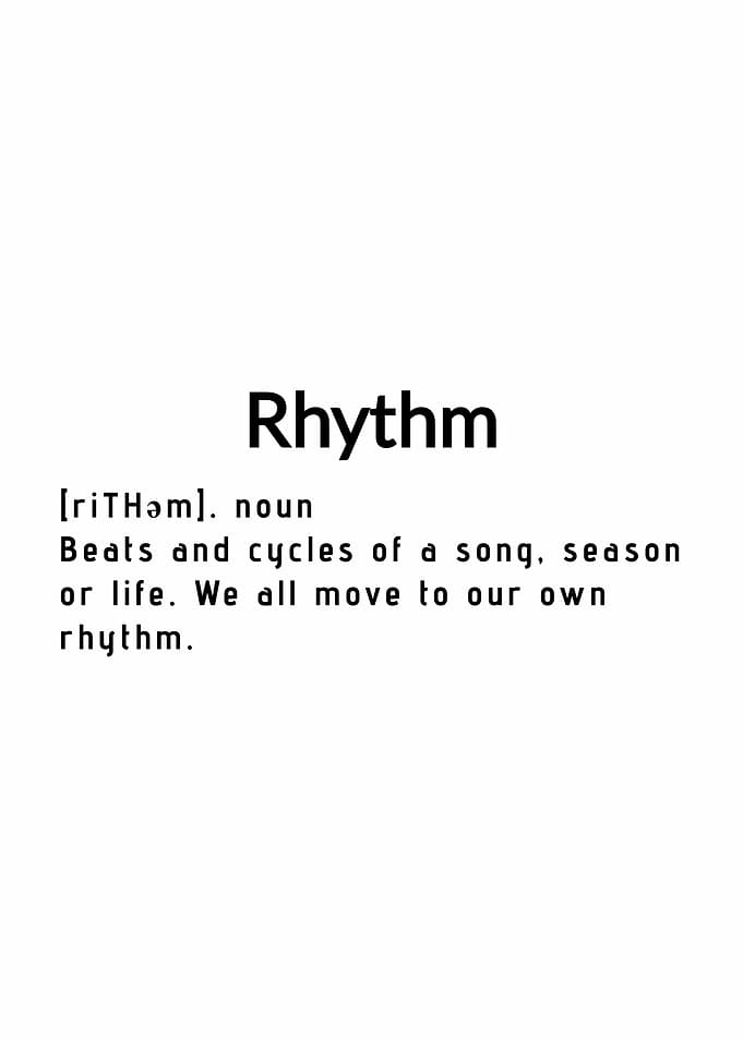 Rhythm Definition