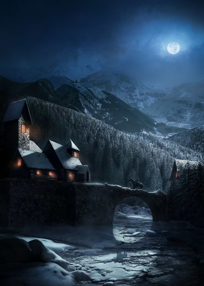 Fantasy Night Town