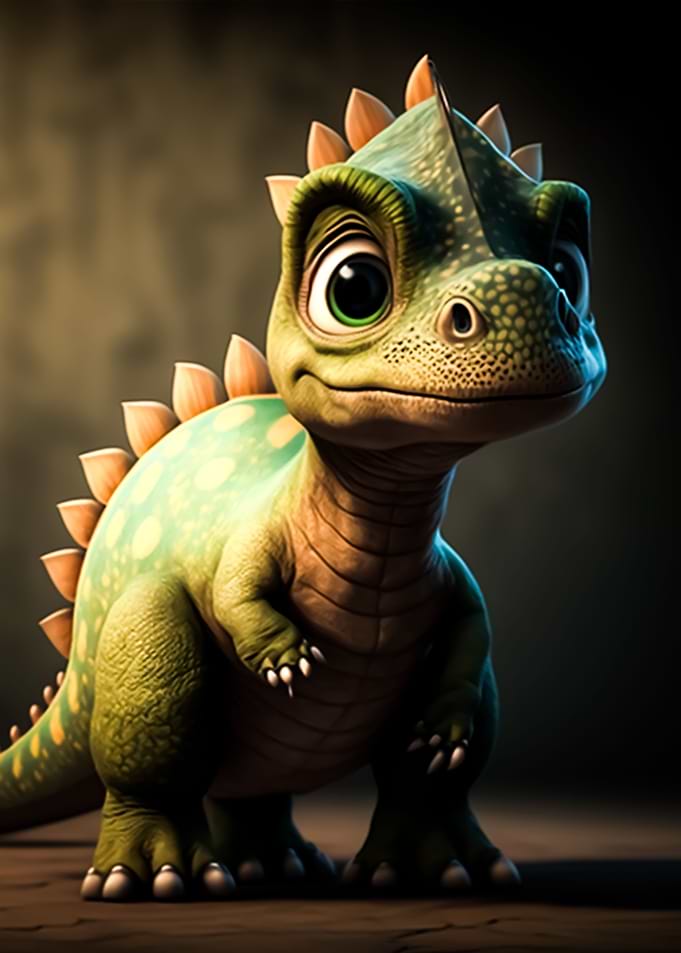 cute baby dragon