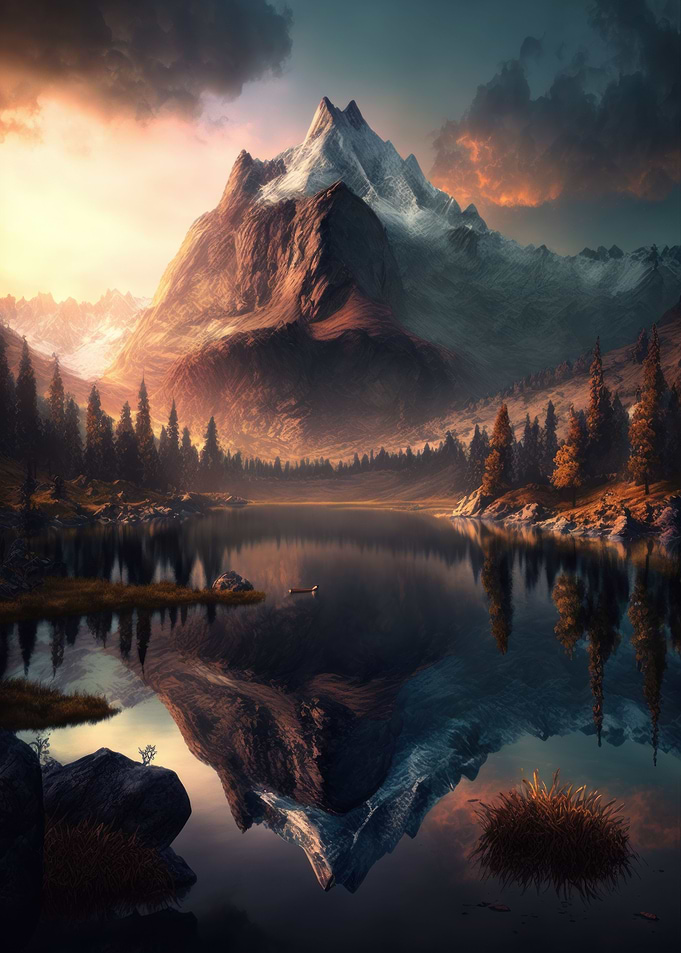 Mountain and Valley