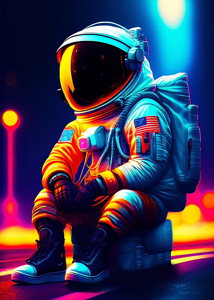 alone in outer space