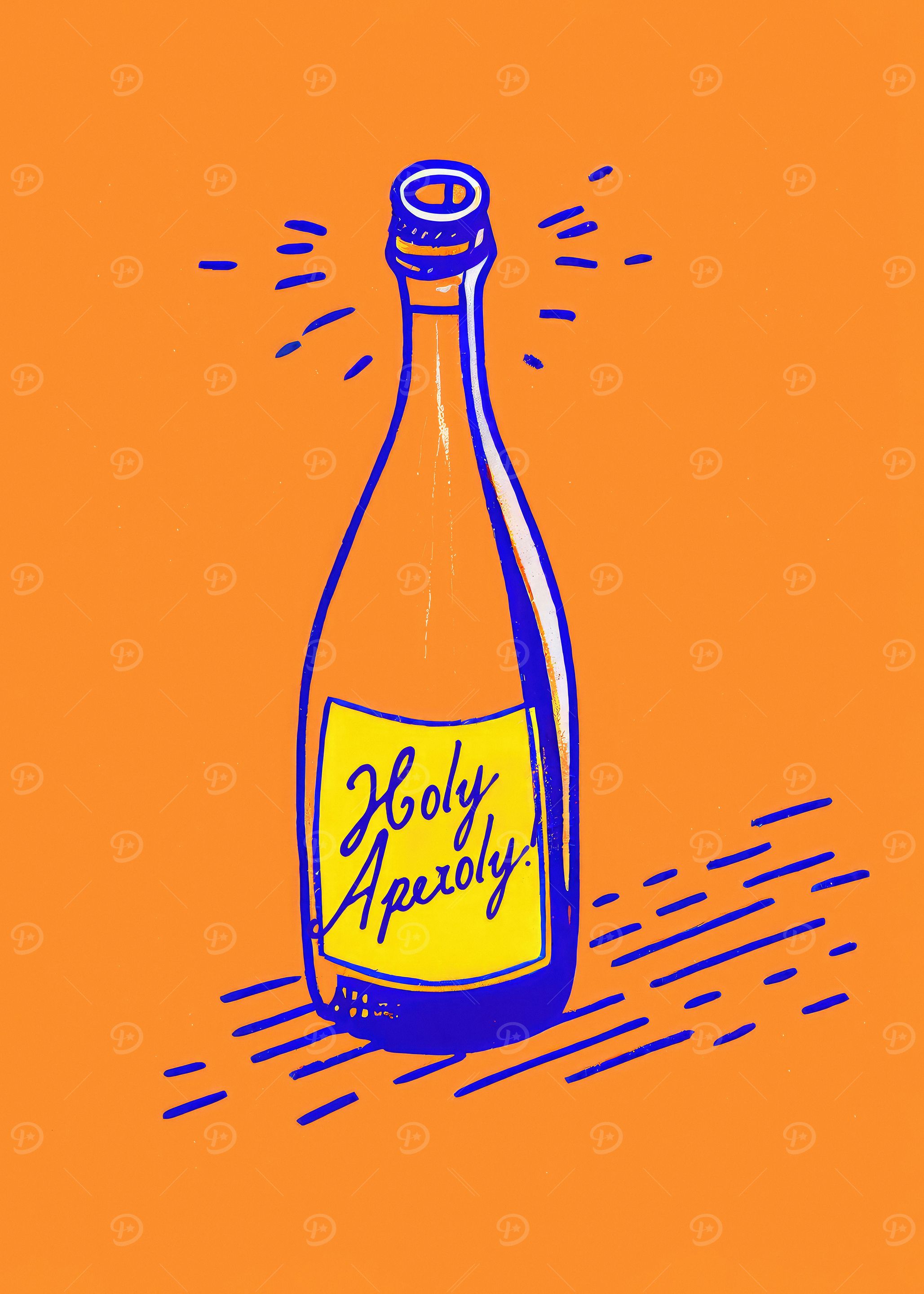 Holy Aperoly Orange Bottle