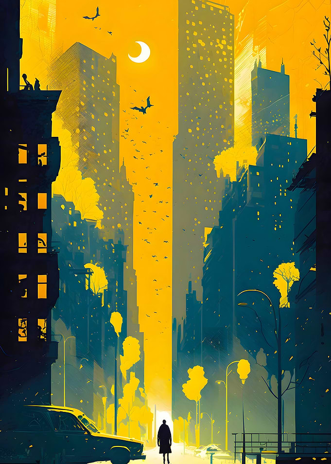 Cityscape Abstract Art 13
