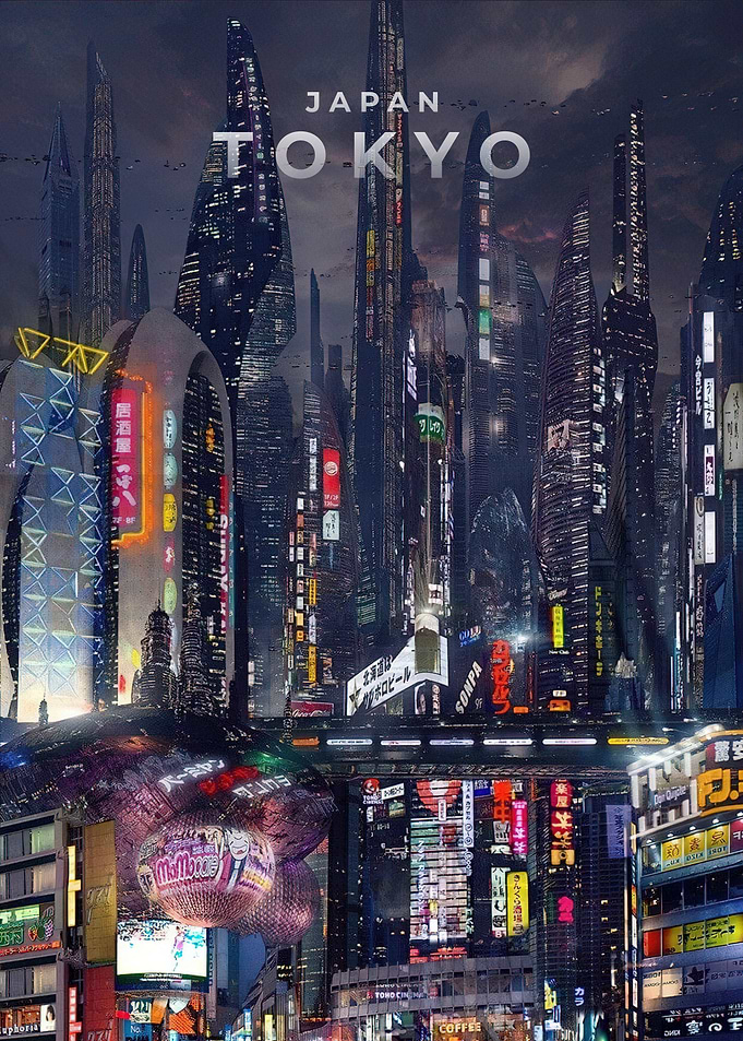 Cyberpunk Tokyo