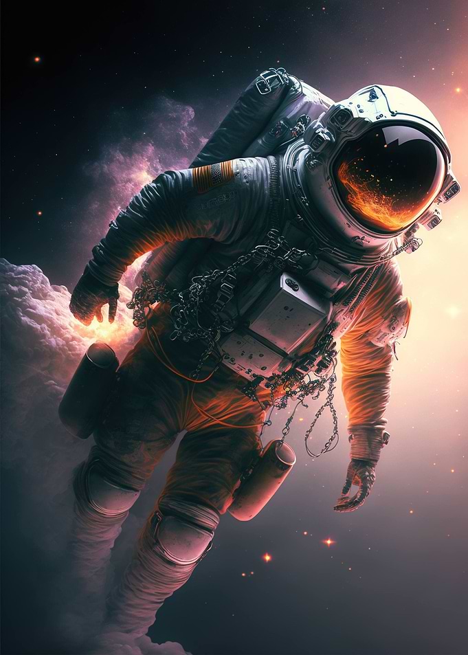 Astronaut walk