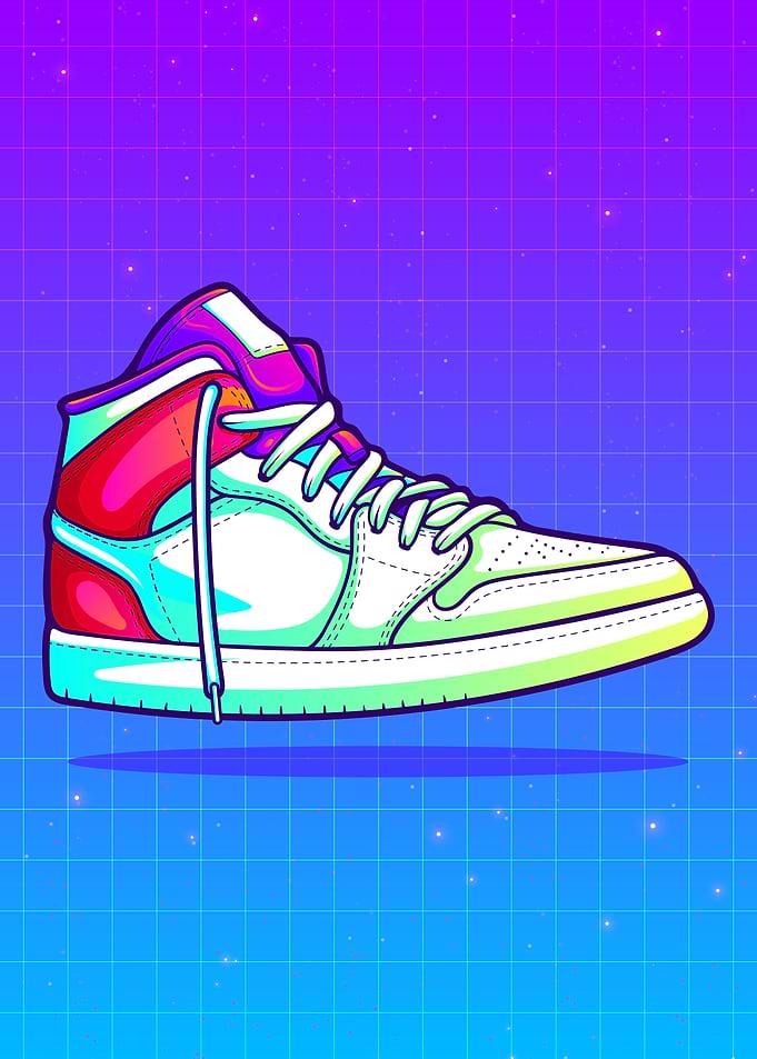 1s Neon Sneaker