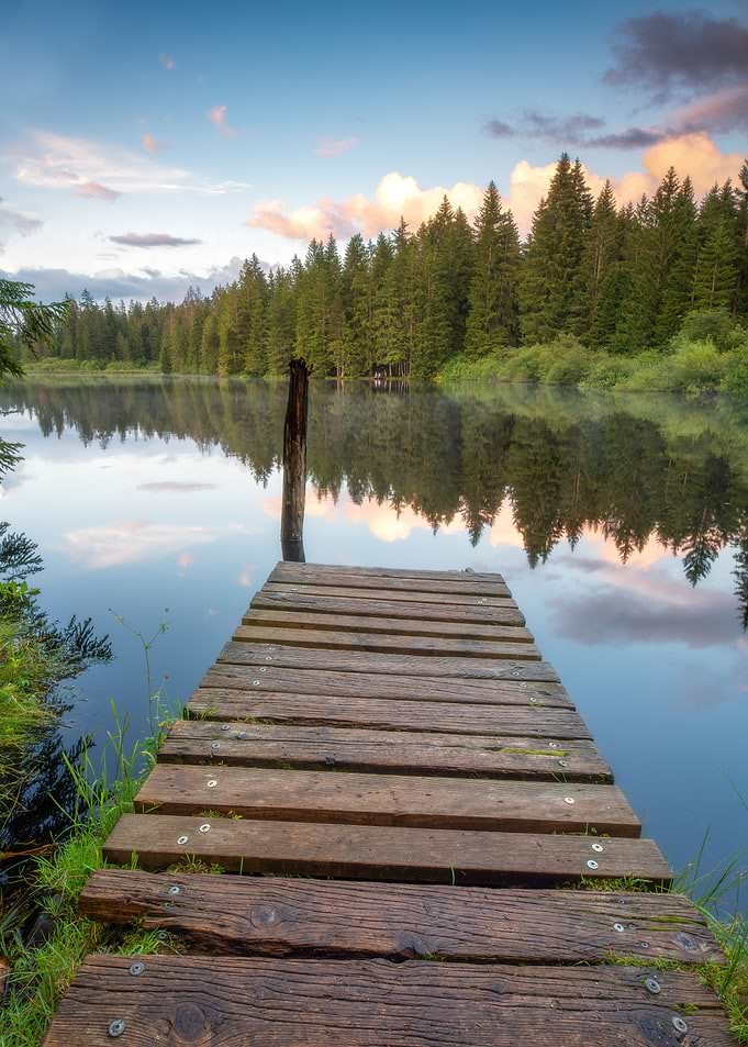 silence at the lake