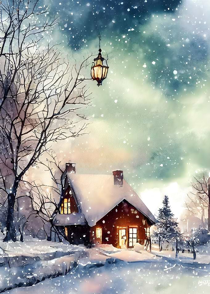 Watercolor Winter