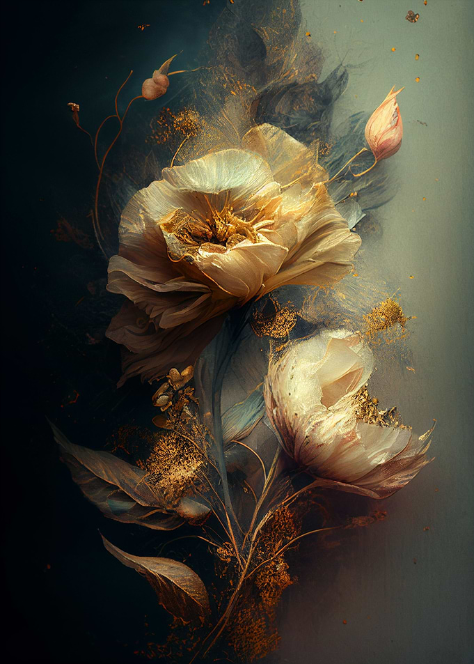Blooming golden beauty