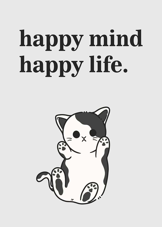 a cat illustration quotes