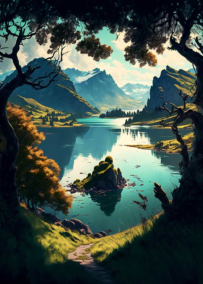 Peaceful Lake