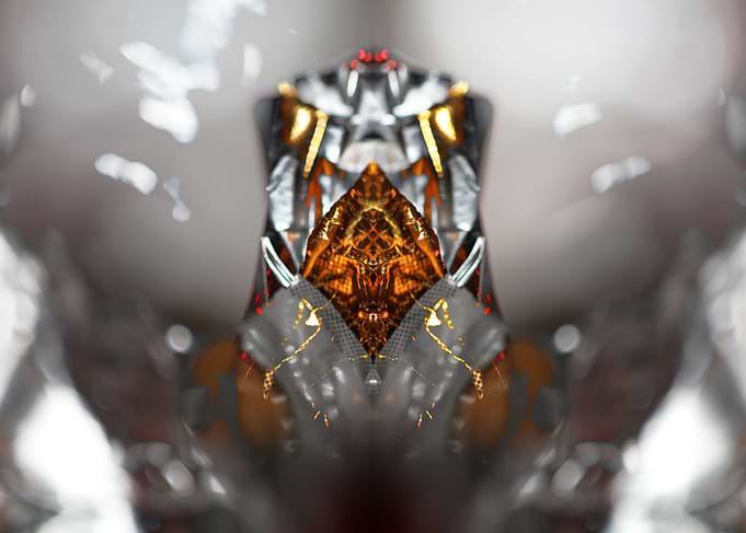 Aluminum folie abstratcs