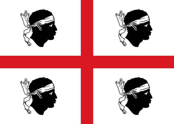 Sardinia Italy Flag