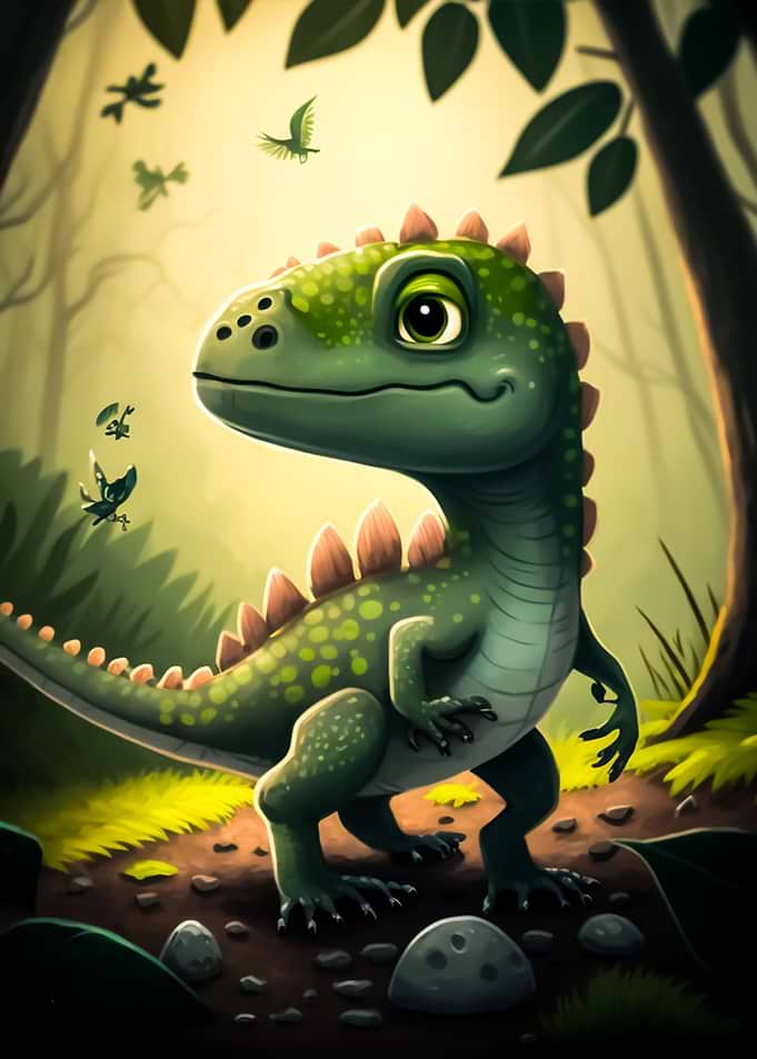 cute baby dragon