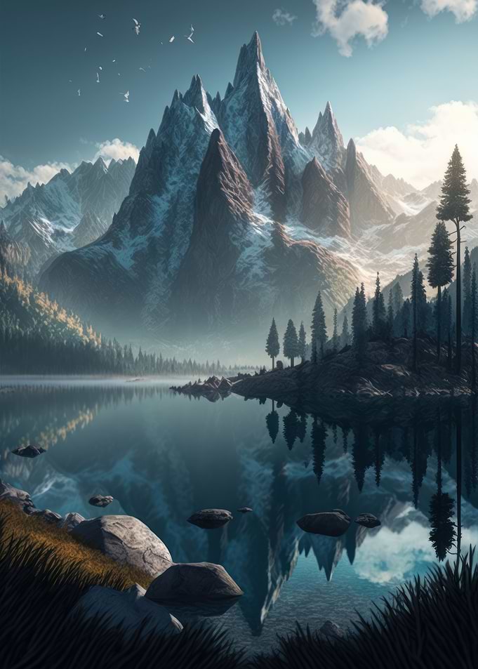 Mountain and Valley