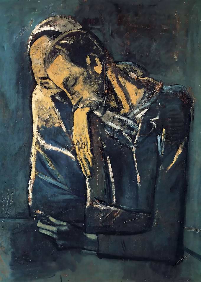 two figures 1904 Picasso