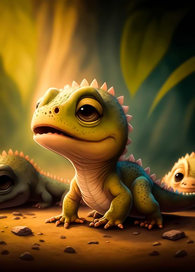 cute baby dragon