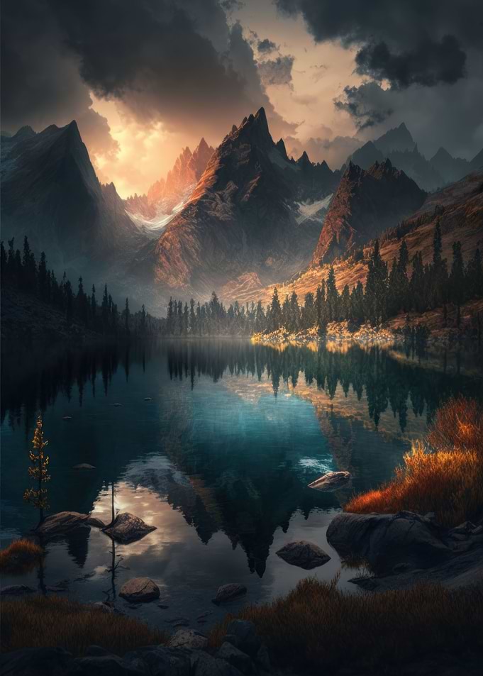 Mountain and Valley