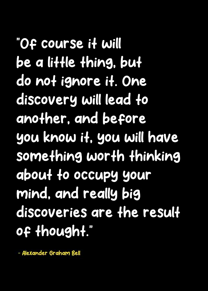 Graham bell quotes