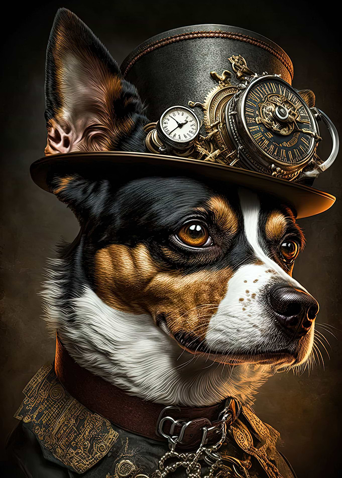 Steampunk Dog