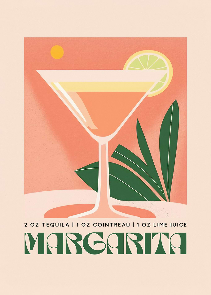 Margarita Cocktail Boho