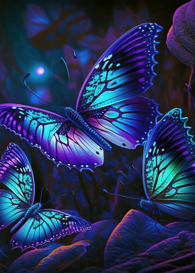 Fluttering Butterflies