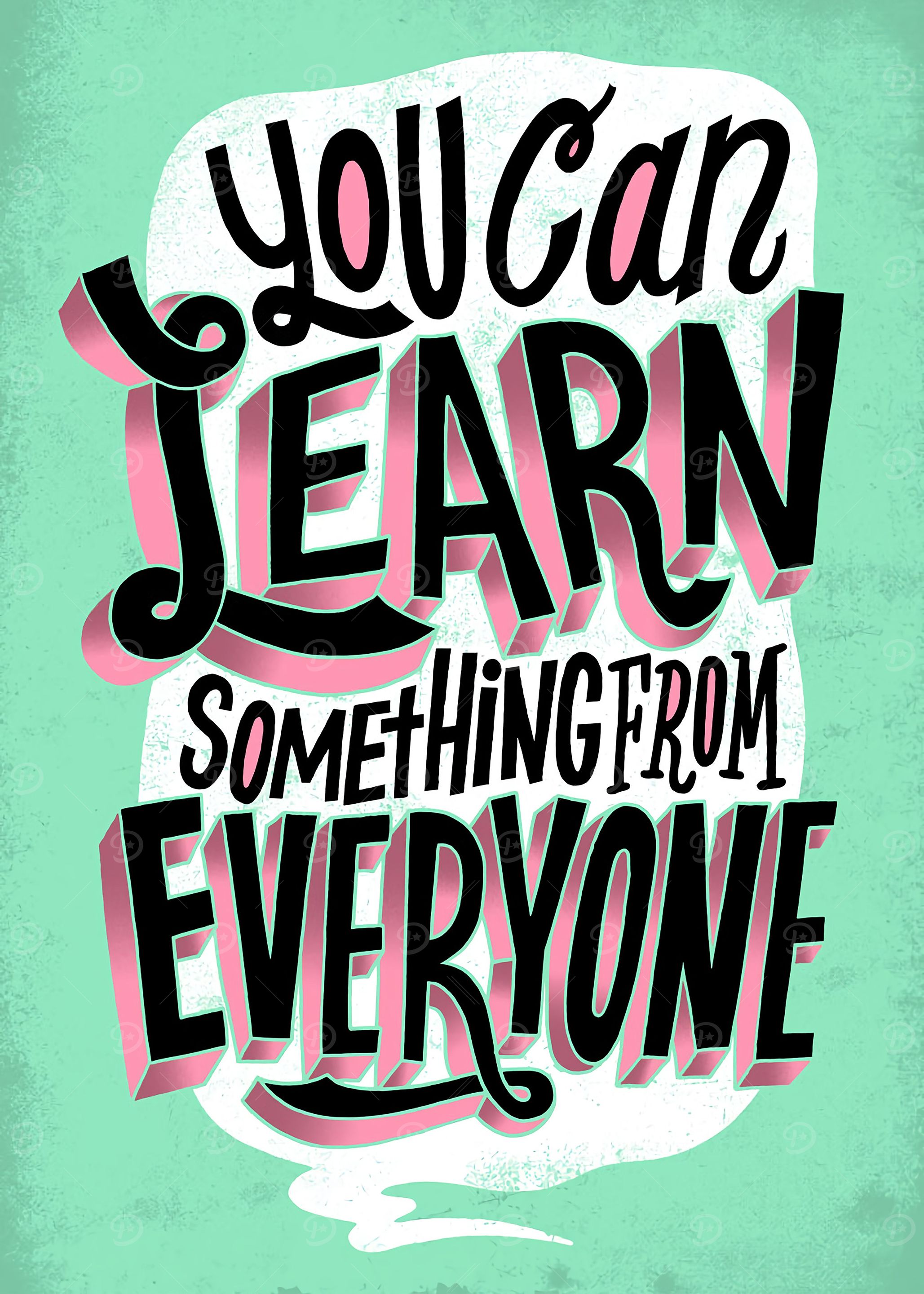 You Can Learn Poster