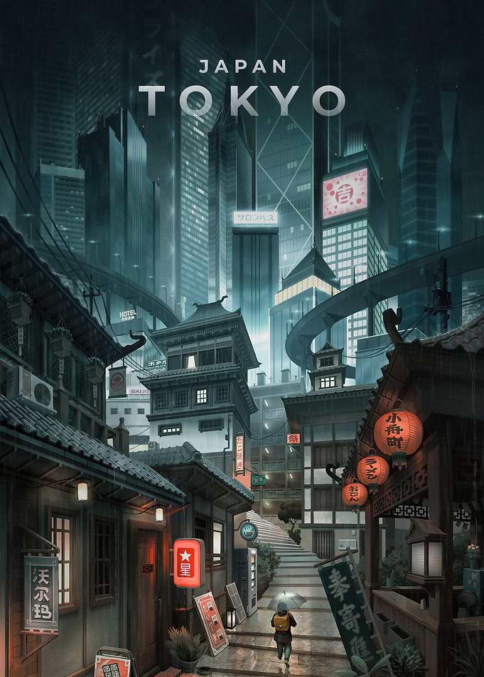Cyberpunk Tokyo