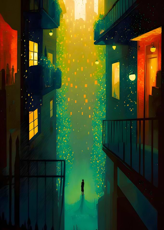 Cityscape Abstract Art 12