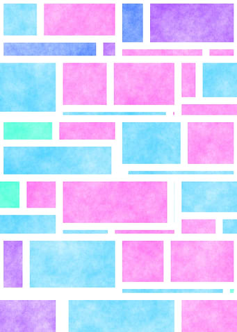 Bright Vibrant Mondrian