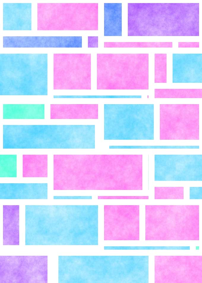 Bright Vibrant Mondrian