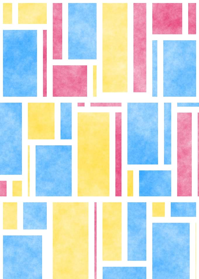 Vibrant Retro Mondrian