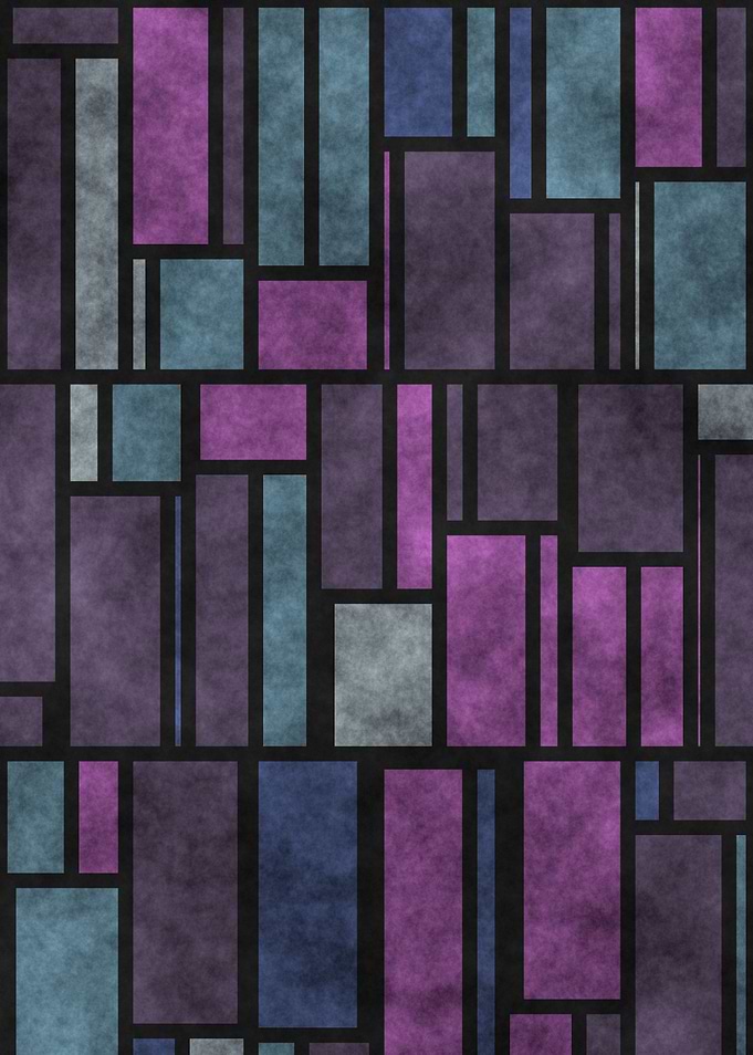 Funky Boho Mondrian