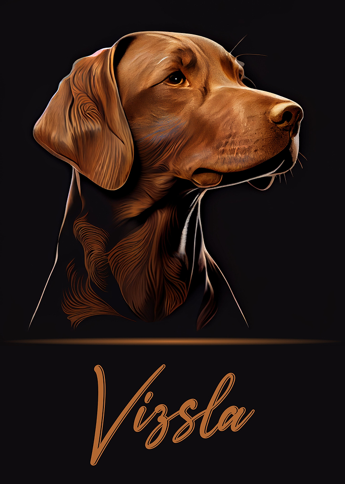Vizsla Portrait