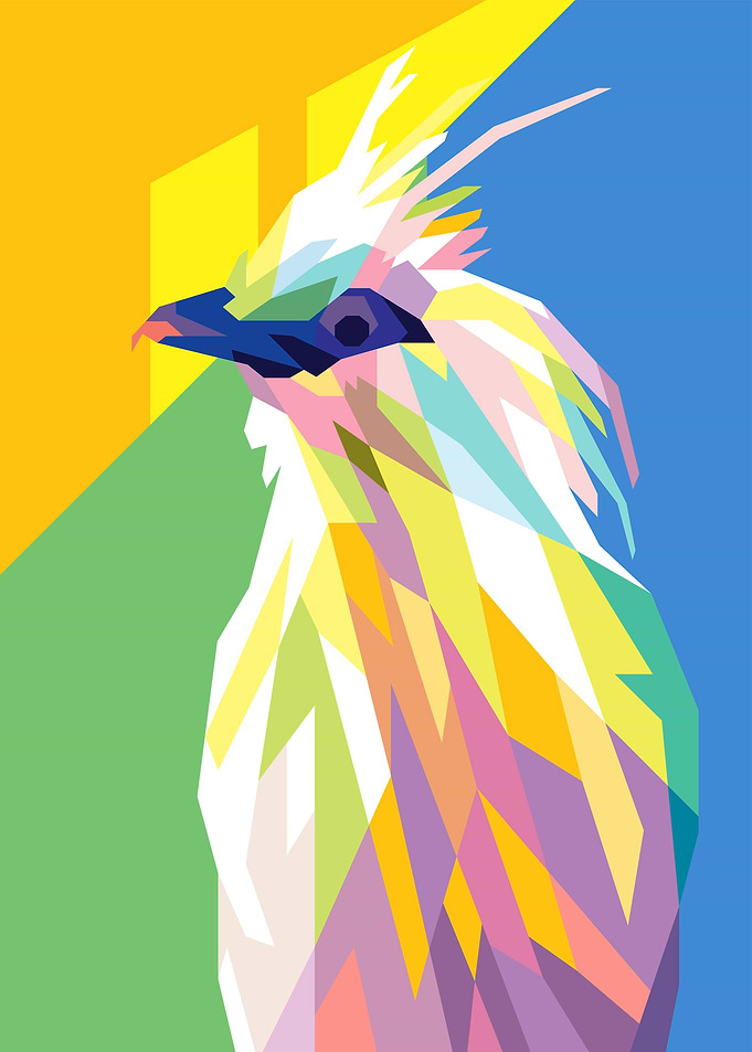 Bird Pop Art