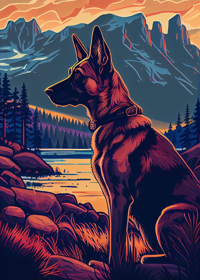 Belgian Malinois Nature