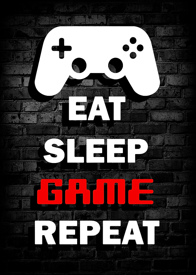 eat sleep game repeat