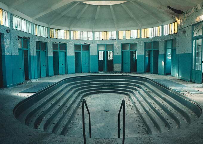 Abandoned blue term