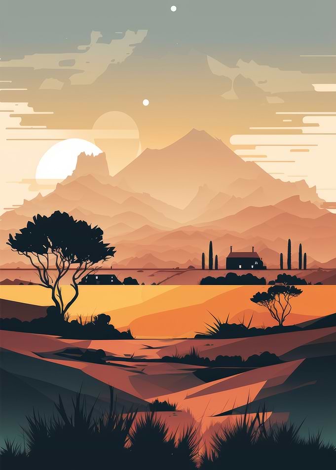 Landscape art