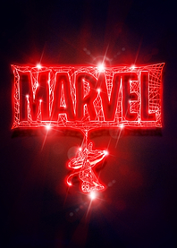 Spider-man web neon