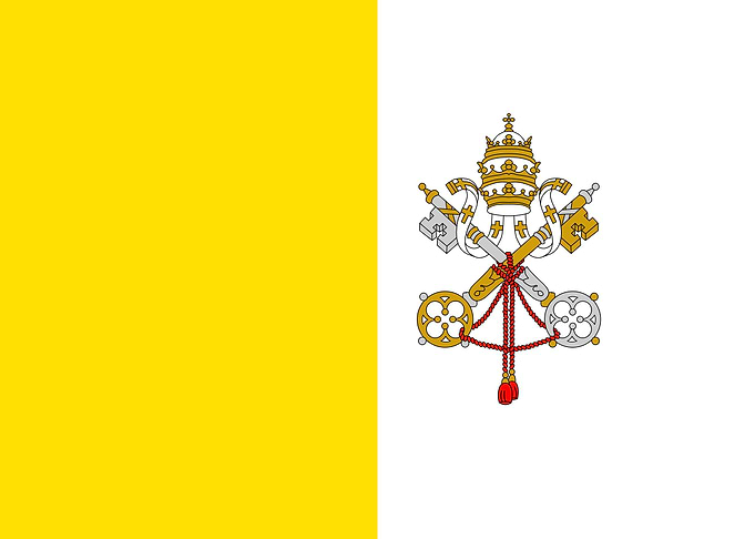 Vatican City State Flag