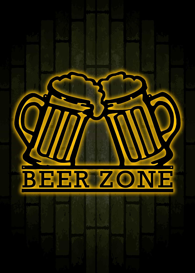 Beer Zone Neon